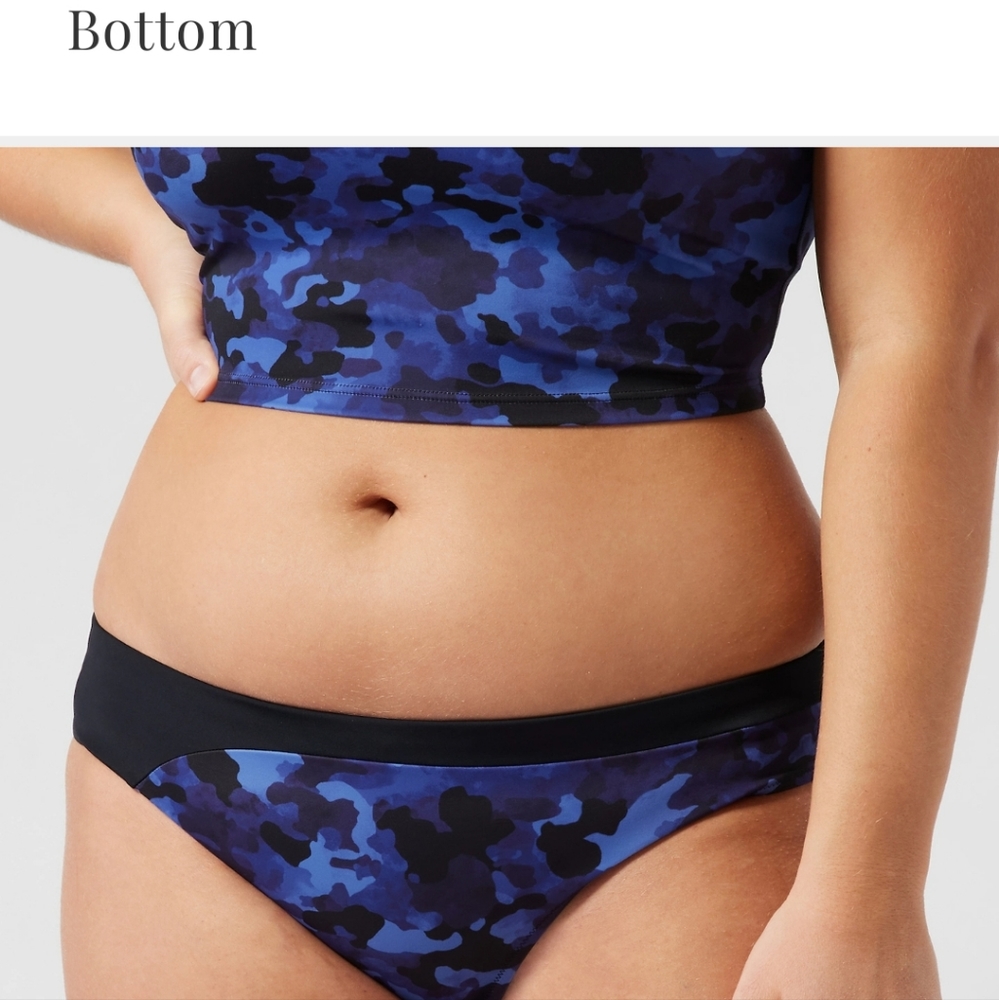 Athleta Freestyle Camo Bikini Bottom